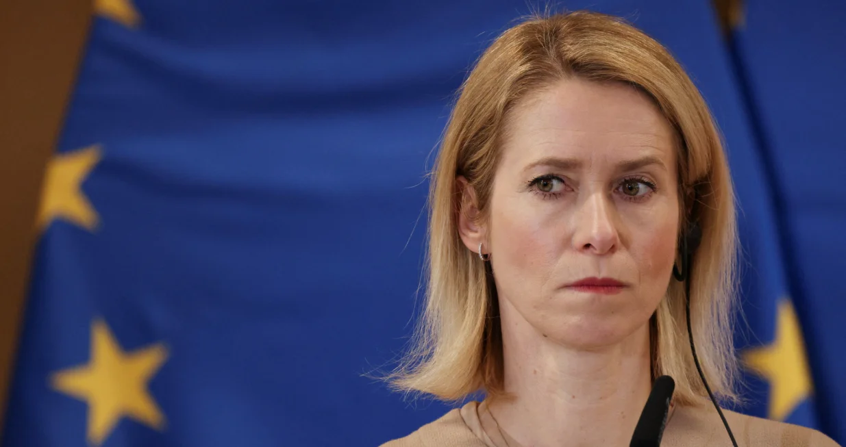 European Union High Representative for Foreign Affairs and Security Policy and European Commission Vice-President Kaja Kallas attends a press conference in Krakow, Poland, February 20, 2026. REUTERS/Kuba Stezycki/Kuba Stezycki