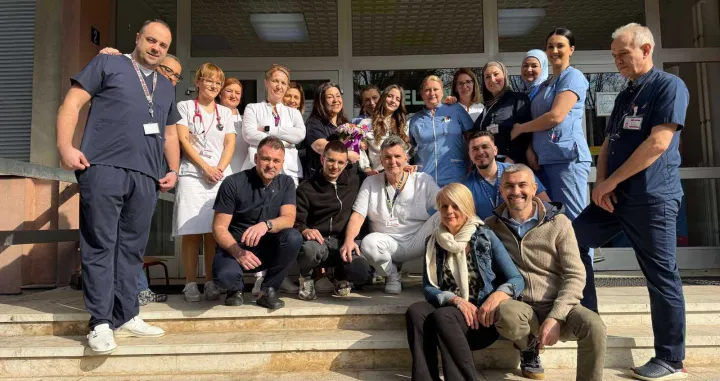 Ella napustila bolnicu nakon mjesec dana borbe/Ustupljena Fotografija