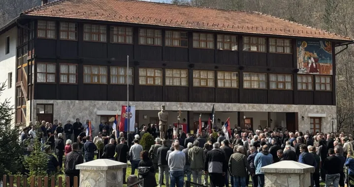 Vi&scaron;egrad, Draževina, okupljanje četnika, četnici, Ravnogorski četnički pokret, mart 2026. godine/Detektor.ba