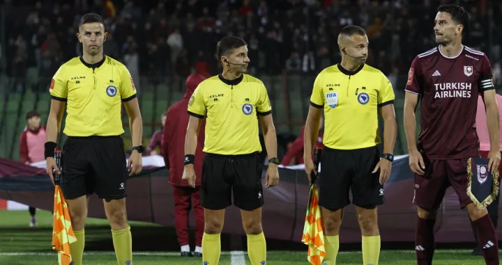 FK Sarajevo - H&Scaron;K Posu&scaron;jeDražen MarićMarko PerićBoris Dujmović/Foto: Picasa