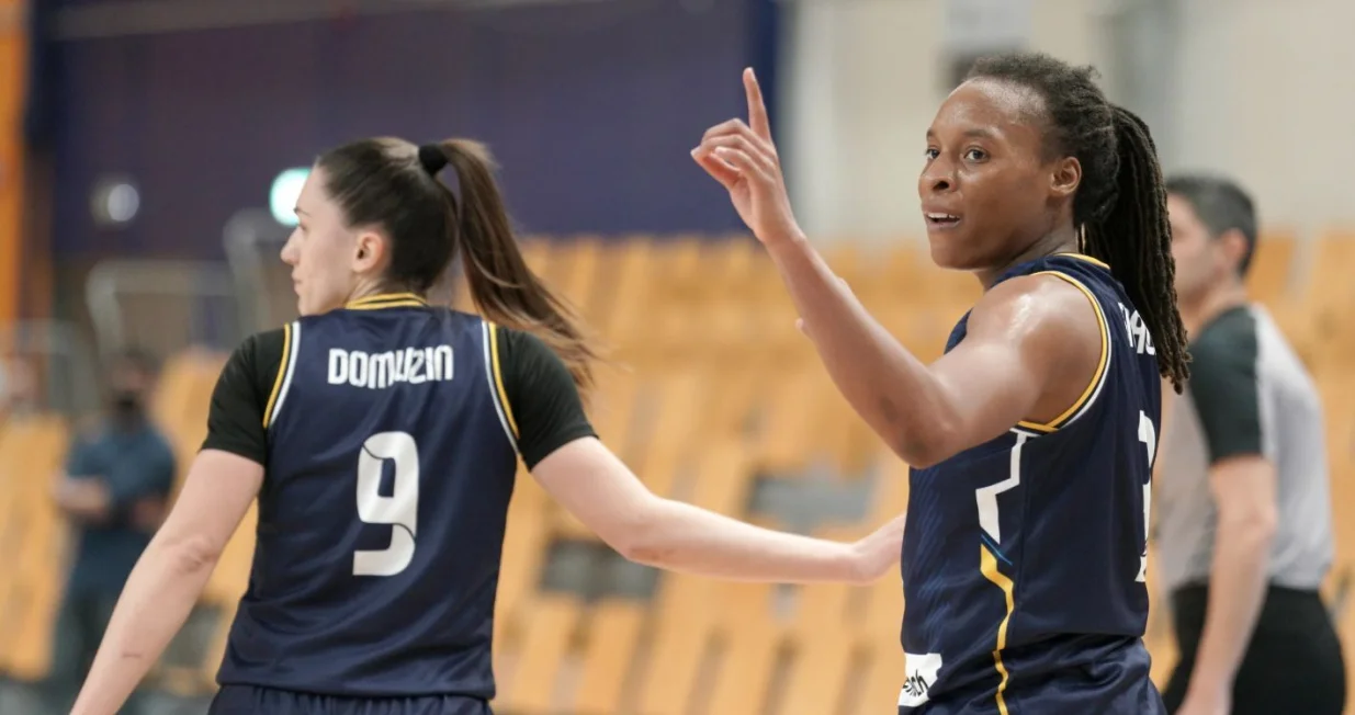 Kamiah Smalls i Dragana Domuzin/Foto: 