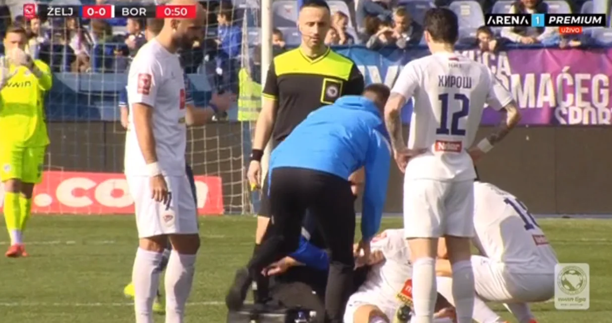 Srđan Grahovac povreda/Foto: 