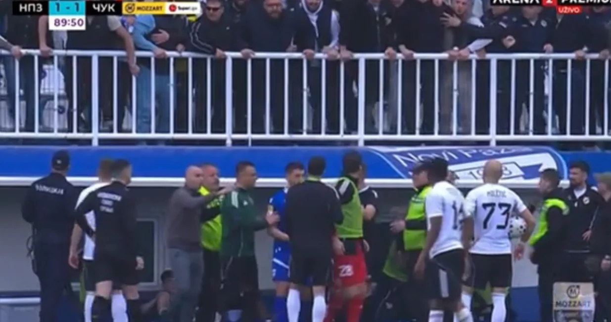 Incident na Gradskom stadionu/Foto: 