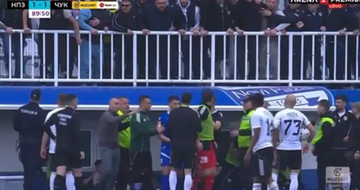 Incident na Gradskom stadionu/Foto: 