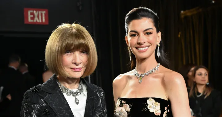 Anna Wintour i Anne Hathaway/Richard Harbaugh