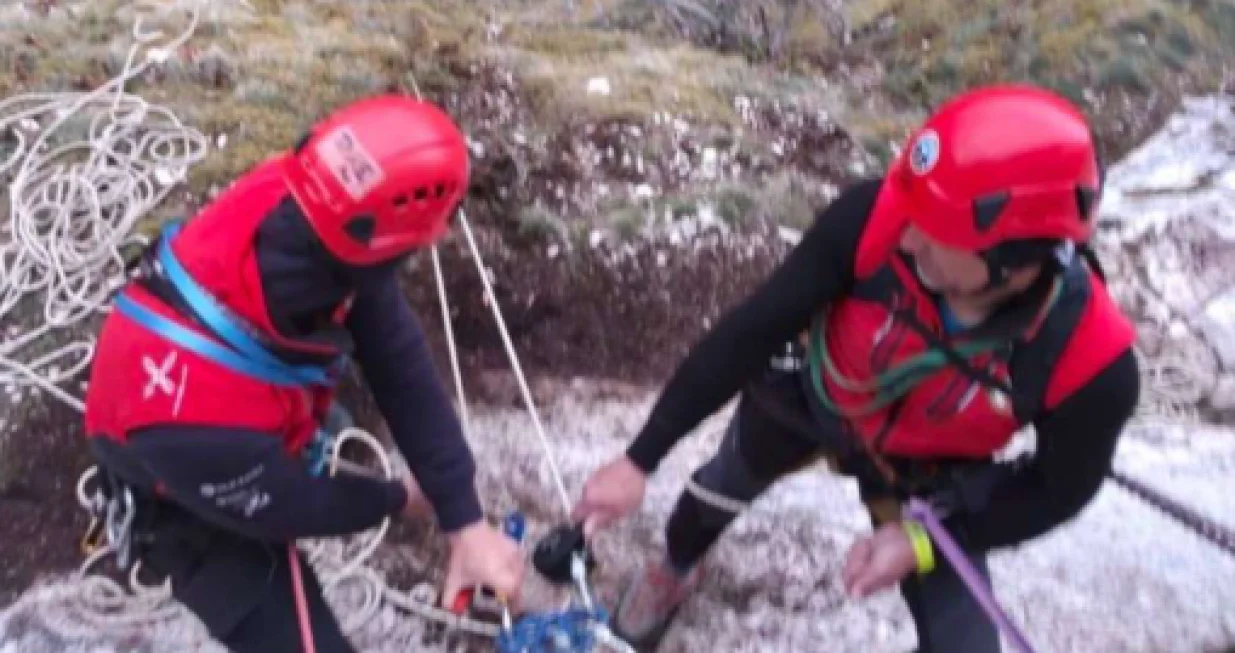 GSS, akcija spa&scaron;avanja, Trebević, via ferrata/Gss Ks