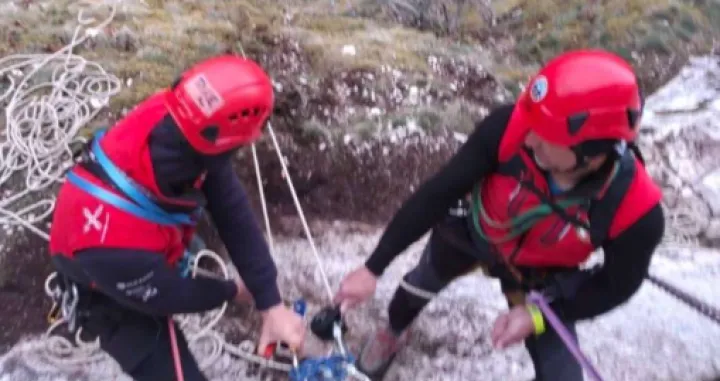 GSS, akcija spa&scaron;avanja, Trebević, via ferrata/Gss Ks