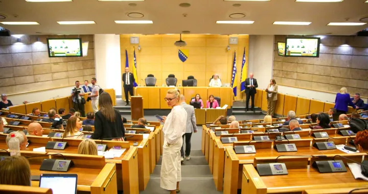 Dom naroda Parlamenta FBiH, sjednica/Damir Deljo