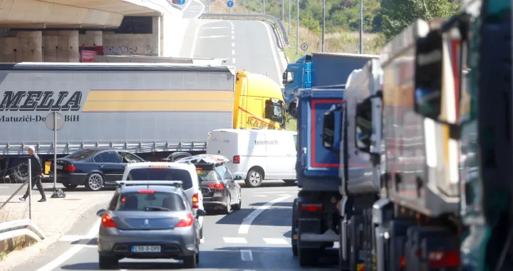 Protest prijevoznika 1. septembra 2025/Damir Deljo