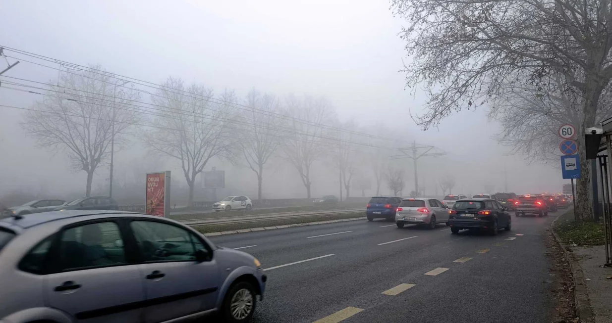 Zagađenje zraka, zagađenost, zrak, nečist, magla, Sarajevo, smog/Edin Barimac 