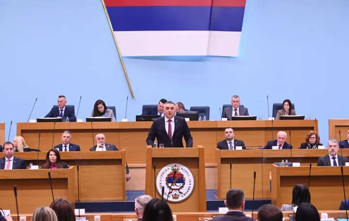 29. posebna sjednica NSRS-a, usvojena ostavka Save Minića//