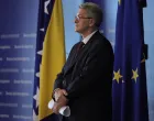 Konferencija za medije poslanika u Predstavničkom domu Parlamentarne skup&scaron;tine Bosne i Hercegovine &Scaron;emsudina Mehmedovića i Jasmina Emrića/Senad Gubelić