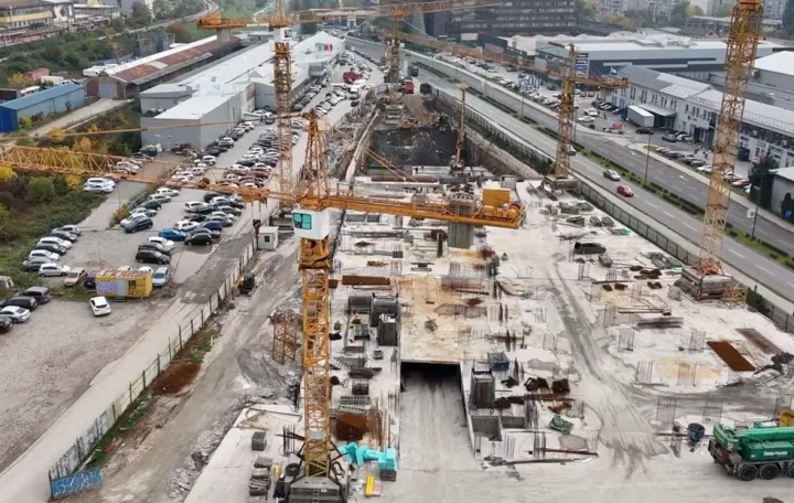 nova sarajka, gradili&scaron;te nove Sarajke, objekti na pofalićima,/Biznisinfo.ba