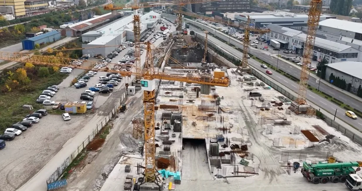 nova sarajka, gradili&scaron;te nove Sarajke, objekti na pofalićima,/Biznisinfo.ba