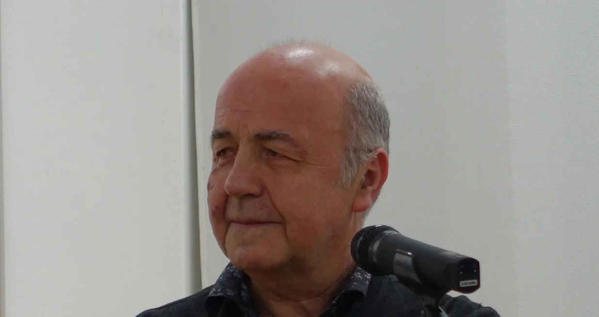 Milomir Kovačević Stra&scaron;ni na otvaranju izložbe/Halid Kuburović/