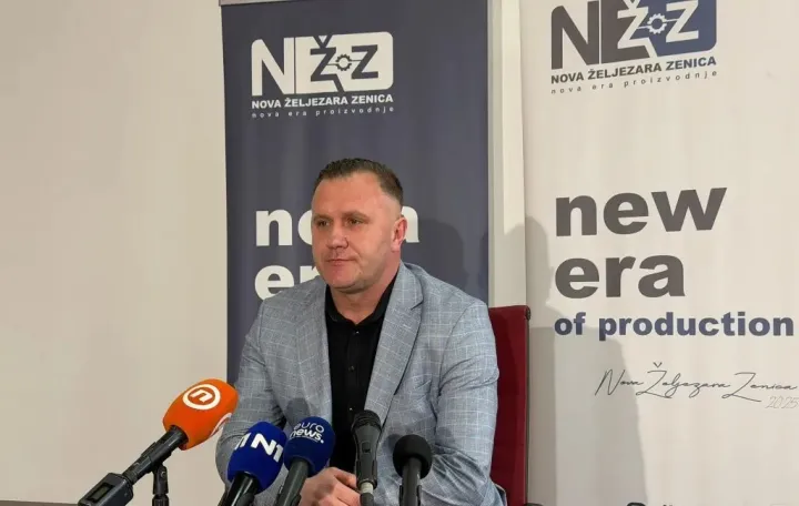 Ra&scaron;id Fetić, predsjednik Sindikata Željezare Zenica/