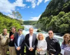 federalna ministrica okoli&scaron;a i turizma Nasiha Pozder i kantonalni ministri u NP Una sa direktorom Alenom Zulićem/