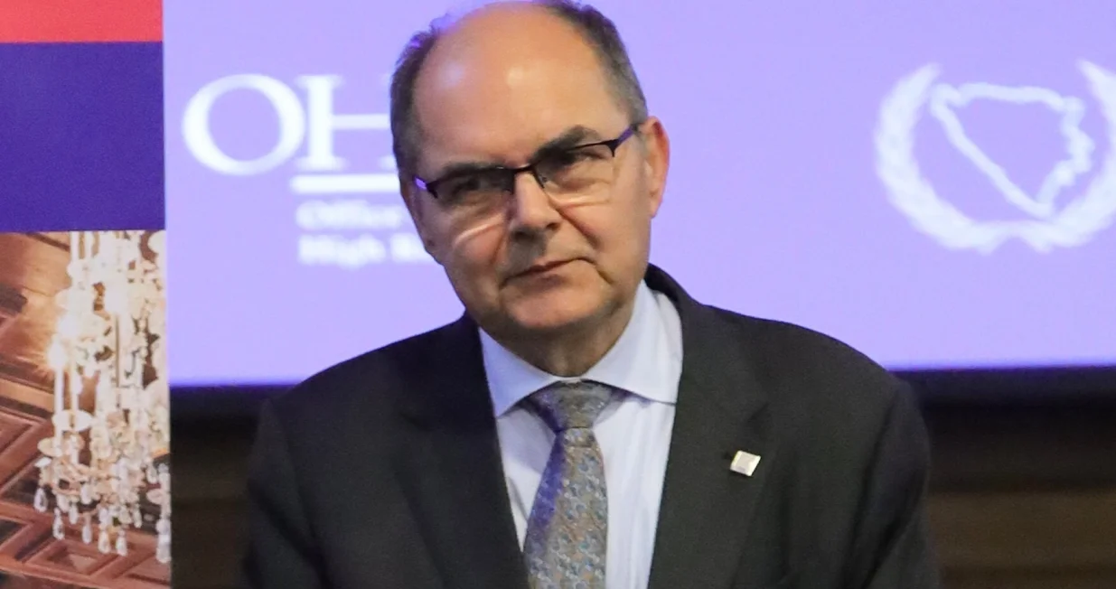 Konferencija za medije visokog predstavnika Christiana Schmidta i direktora Međunarodne akademije nirnber&scaron;kih principa, profesora Christopha Safferlinga/Senad Gubelić
