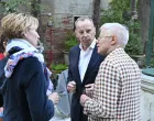 Dr. Nikolaus Hensel, predsjednik Zaklade dr. Hans Wuttke, dugogodisnji prijatelj i izvrsitelj oporuke dr. Wuttkea i dr. Daniel Schutze, potpredsjednik Zaklade (u kariranom sakou) /DAMIL KALOGJERA/