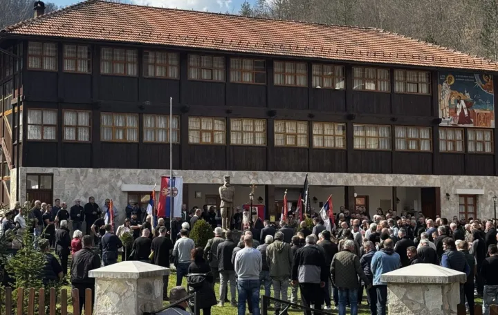 Vi&scaron;egrad, Draževina, okupljanje četnika, četnici, Ravnogorski četnički pokret, mart 2026. godine/Detektor.ba