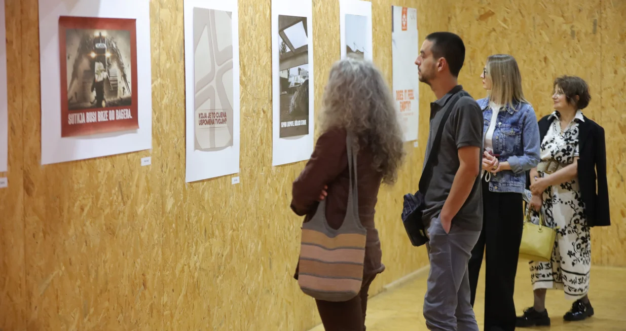 Otvorenje izložbe i Panel "Metamorfoza urbanog prostora Centra Skenderija" - Dom mladih/Senad Gubelić