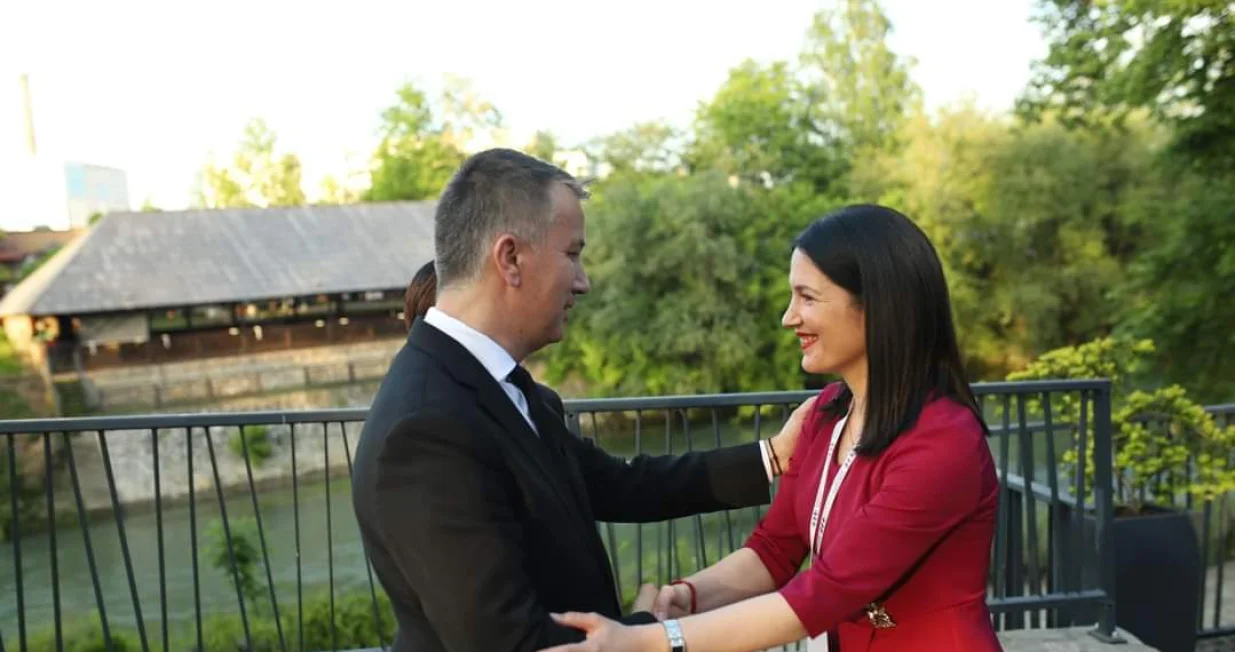 Adam &Scaron;ukalo i Jelena Trivić/