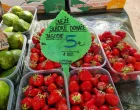 Cijena jagoda u Ljubljani, korpica, pijaca/Sanel Konjhodžić
