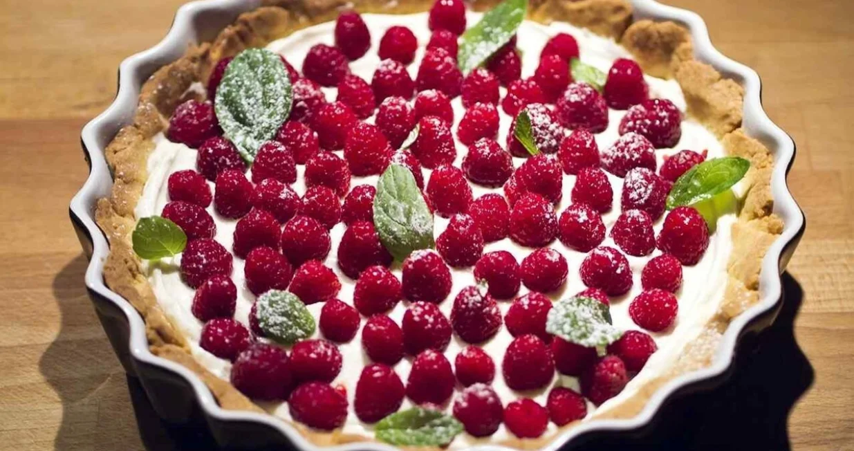 lisnato tijesto i maline/