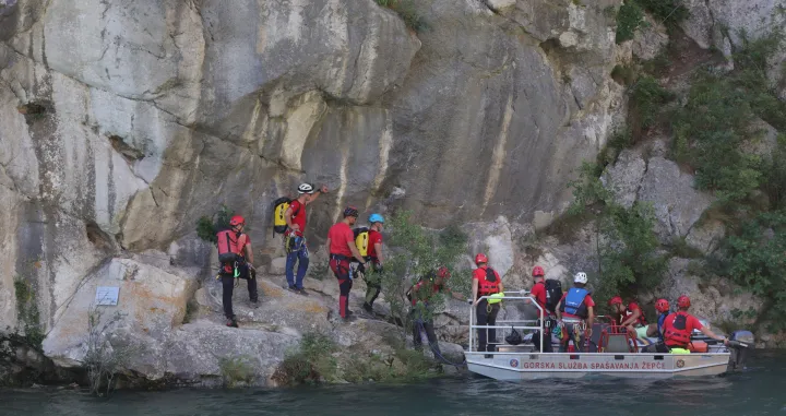 Spasilačka vježba Jablanica za svaki ljudski život 2026gorske interventne službe spa&scaron;avanja/Senad Gubelić