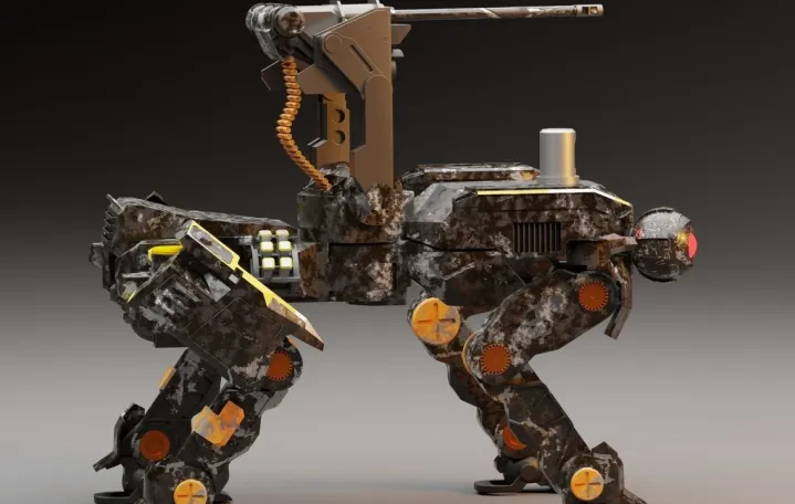 Robotski psi polako postaju realnost u vojnoj tehnologiji/ Ilustracija/