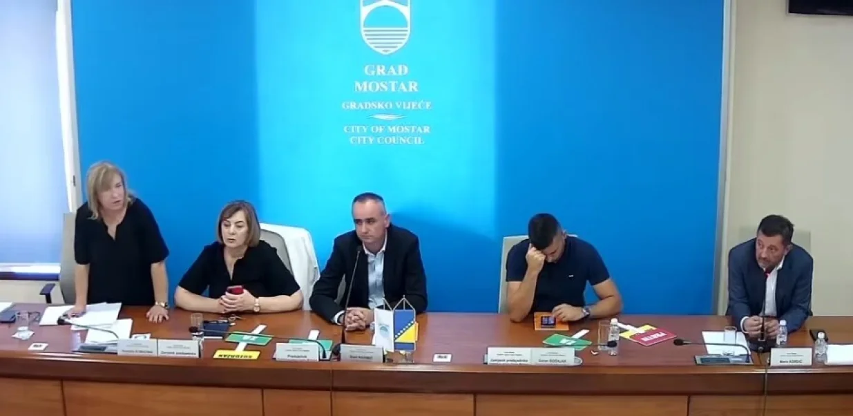 Gradsko vijeće Grada mostara/Screenshot