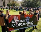 Protest zasjedanje skupstine ispred Kantona Sarajevo/Damir Deljo