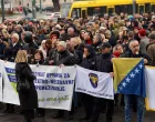 Protest sindikata državnih službenika/Fena