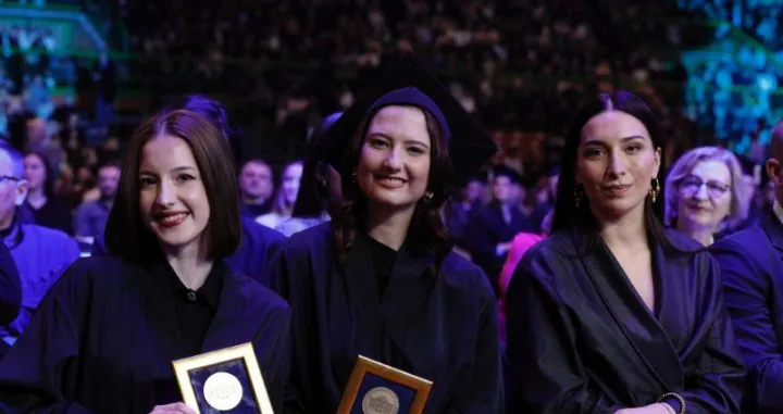Josipa Bo&scaron;njak, najbolja studentica na UNSA; promocija i dodjela diploma za 3.547 diplomanata i magistranata/Vanja Ćerimagić