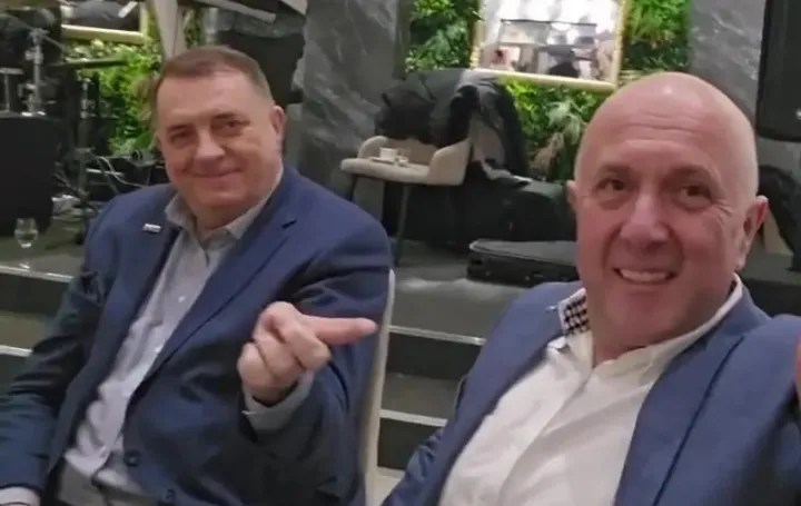 Gordan Pavlović i Milorad Dodik/