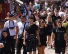 Sarajevo turisti policija vručine ba&scaron;ta voda &scaron;etnja/Senad Gubelić