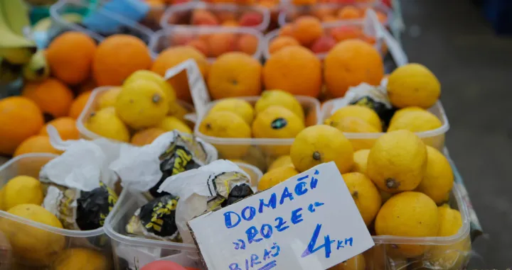 Cijene voca i povrca na pijaci Markale u augustu 2026/Damir Deljo