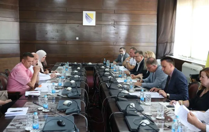 Sa jednog od sastanaka u Vladi FBiH, nakon kojih je progla&scaron;en stečaj NŽZ-a/