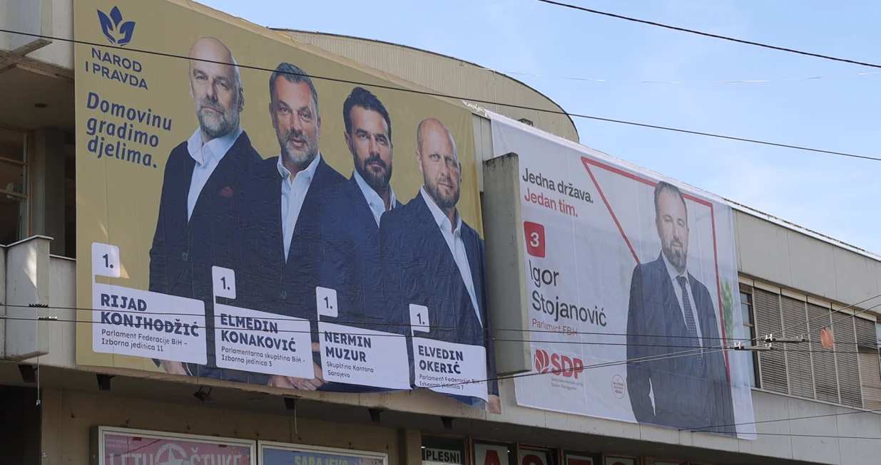 Predizborni plakati 2026 predizborna kampanja početak/Senad Gubelić