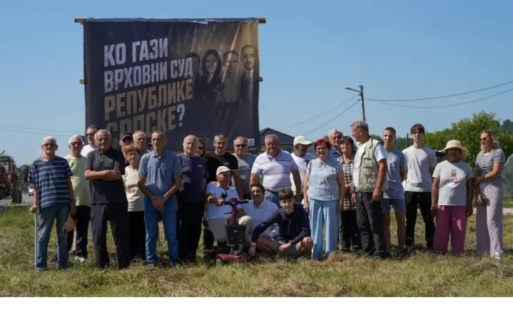 Bilbord Podnovlje, solarni paneli, Restart Srpska/