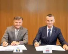 Adnan Zukić i Ante Žigman prilikom potpsivanja sporazuma u KVP-u/