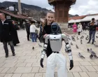 Humanoidni robot Roby Vandri Roboticsa odu&scaron;evio na Ba&scaron;čar&scaron;iji/Senad Gubelić
