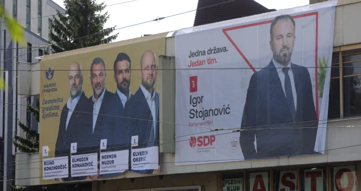 Predizborni plakati 2026 predizborna kampanja početak/Senad Gubelić