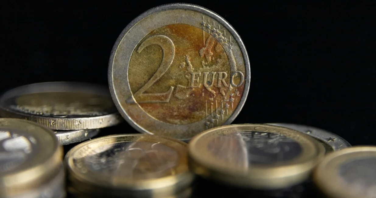 2 eura kovanica euro novac vrijednost/