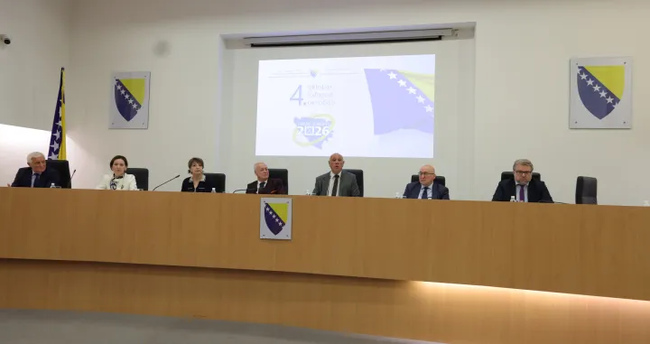 Centralna izborna komisija Bosne i Hercegovine (CIK BiH) pres Odluka o raspisivanju i održavanju Općih izbora u Bosni i Hercegovini 2026. godine./Senad Gubelić