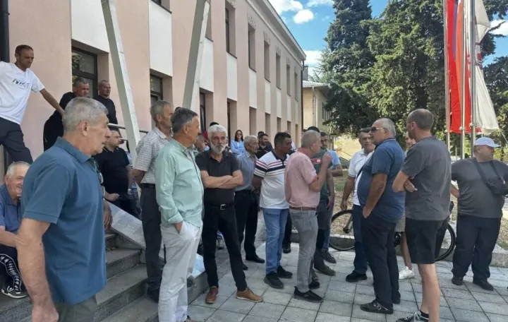 Bileća protesti građanazbog solara/