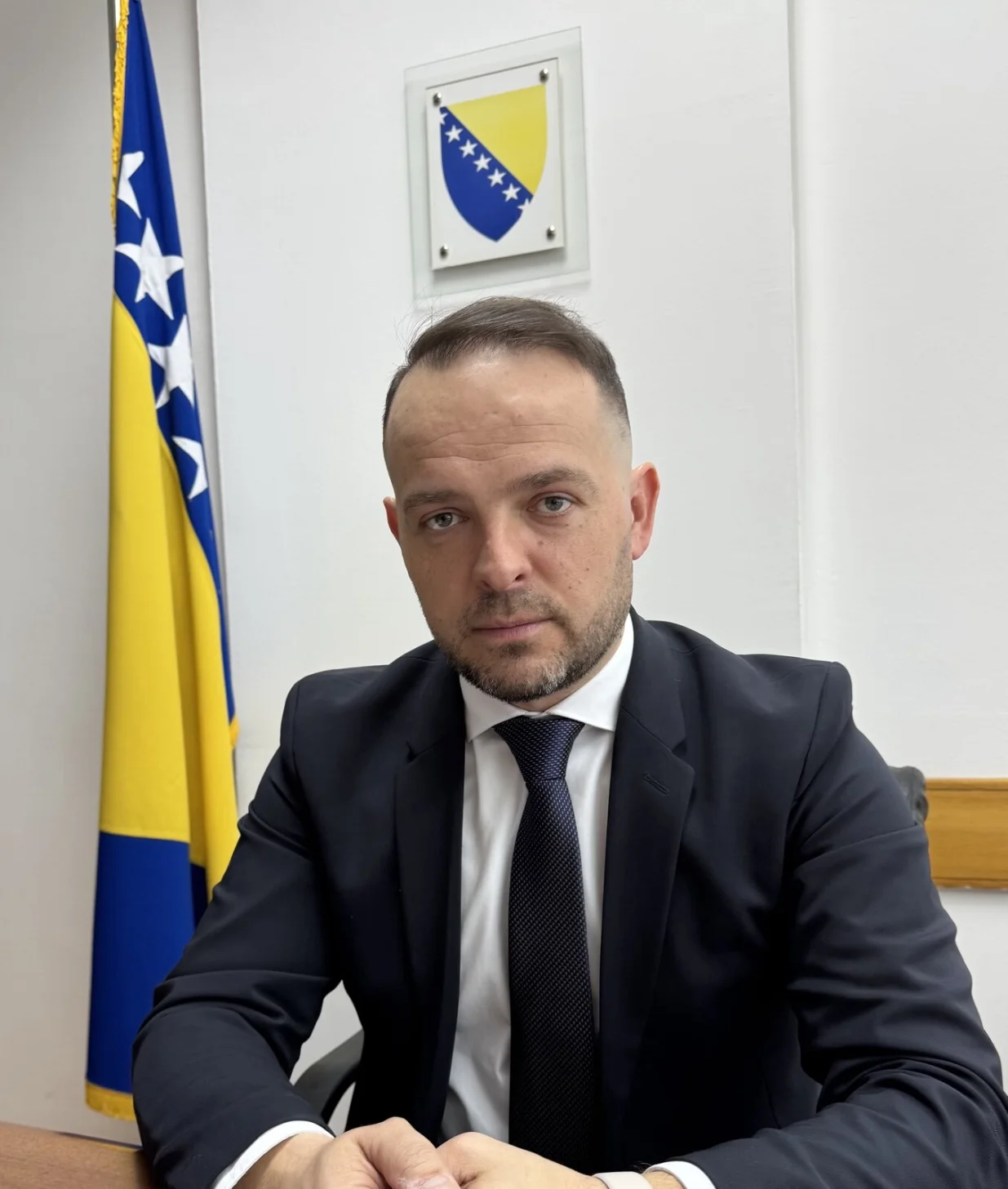 Albin Muslić, nova fotografija/