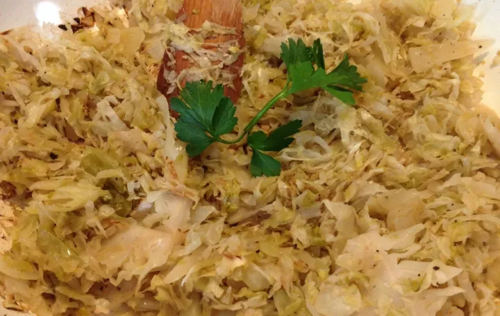 prženi kiseli kupus/